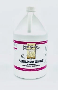 Envirogroom Plum Blossom Cologne RTU Conditioning Finish Spray 1 Gallon