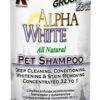 Groomer's Edge Alpha White Shampoo 473ml 1 Groomer's Edge Alpha White Shampoo 473ml -Pet Equipment Store GE 12402
