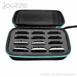Joyzze Hard Blade Storage Case Fits 12 Blades - Neon Teal 11 Joyzze Hard Blade Storage Case Fits 12 Blades - Neon Teal -Pet Equipment Store JY 99082 2