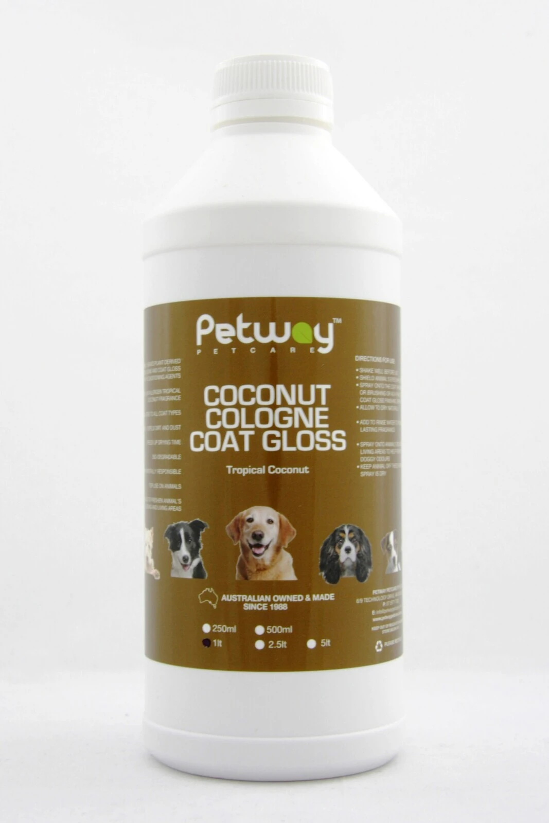 Petway Coconut Cologne Coat Gloss 1L