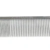 KissGrooming Ultra Premium Brass Comb In Chrome 22cm -Pet Equipment Store T CMC204