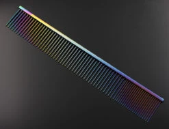 Prism Rainbow Ultra Long Teeth Comb 8 5/8" (22cm)