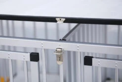 Aeolus 4-Berth Show Trolley With 6" Rubber Wheels - Large [Silver] -Pet Equipment Store T KB511NAF SL Kit6W 5