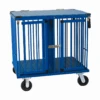 Aeolus 2-Berth Show Trolley With 6" Rubber Wheels - Large [Blue] -Pet Equipment Store T KB511NAT BU Kit6W