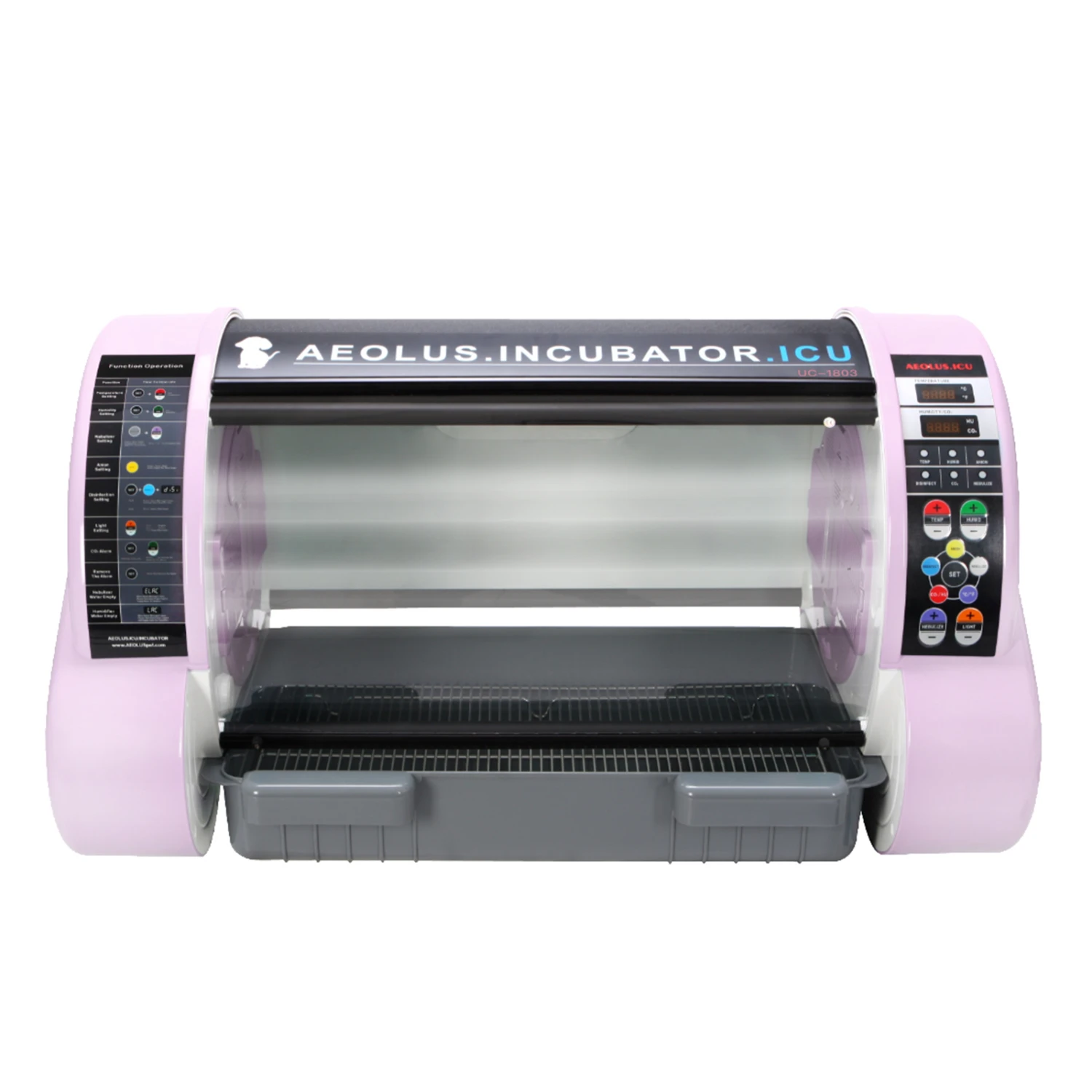 Aeolus Pet Incubator ICU Intensive Care For Small Animals UC1803 + Free Humidifier 3 Aeolus Pet Incubator ICU Intensive Care For Small Animals UC1803 + Free Humidifier